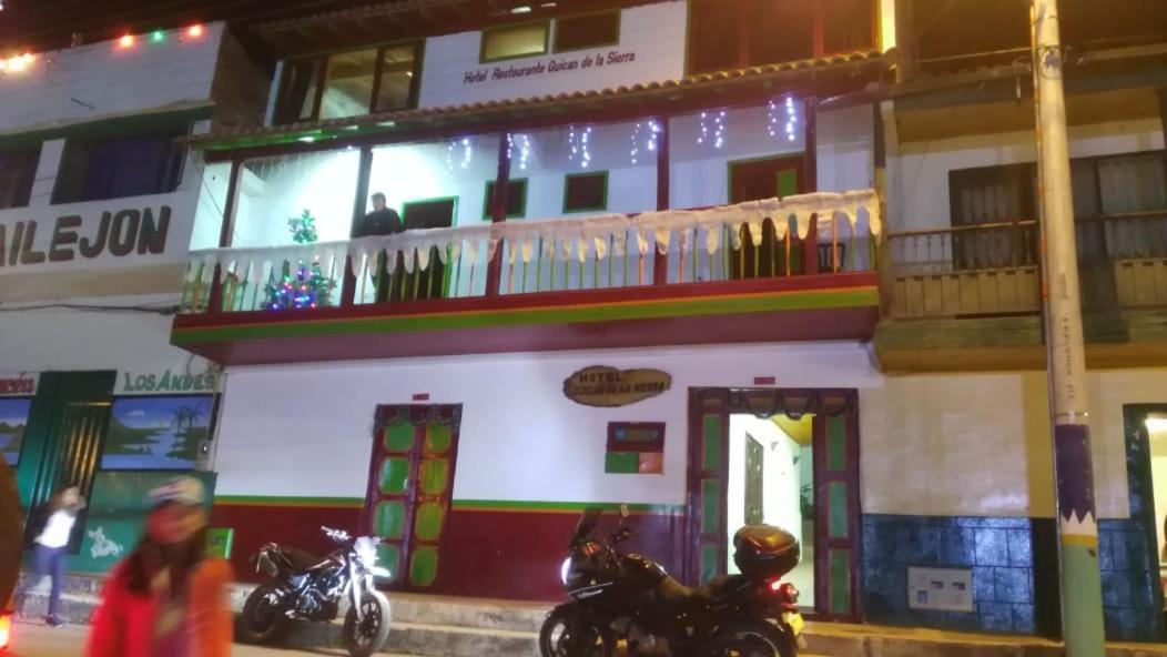 Hotel Guican De La Sierra Bagian luar foto